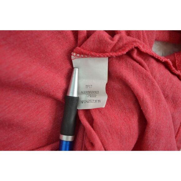 The North Face Women's Large Classic Fit Pink Long Sleeve Round Neck Shirt - Picture 6 of 11